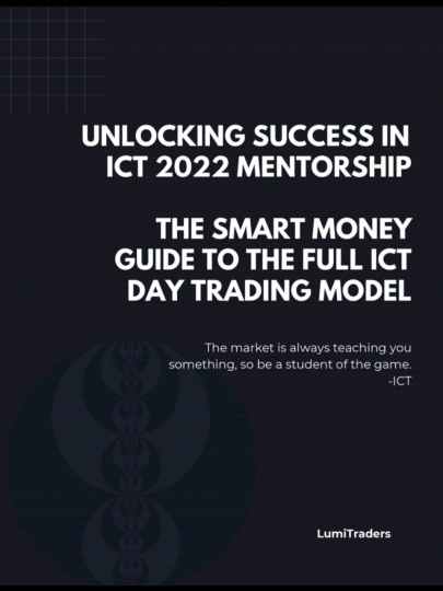 【电子书】Unlocking Success in ICT 2022 Mentorship - Lumitrader丨开启ICT 2022导师制的成功之路-Lumitrader丨中文-α阿尔法Trader