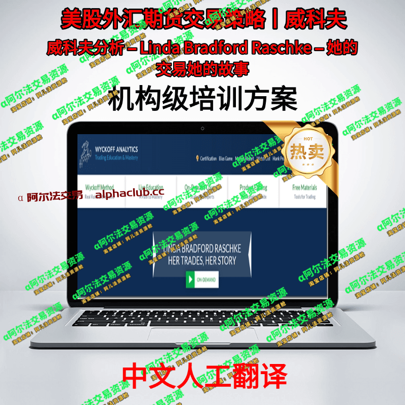 威科夫交易策略丨威科夫分析-LindaBradfordRaschke-她的交易她的故事-α阿尔法Trader