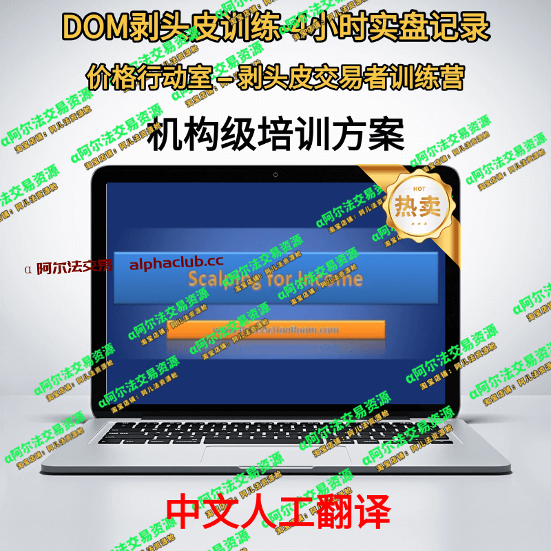 美盘期货DOM剥头皮高手训练营丨剥头皮交易员训练营丨实盘教学-α阿尔法Trader
