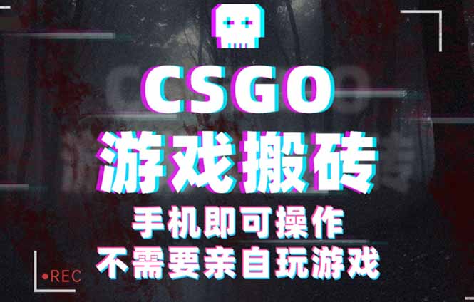 CSGO游戏挂机捡漏，单日扫货500+，年底小高峰上车可吃肉，手机即可操作…-α阿尔法Trader