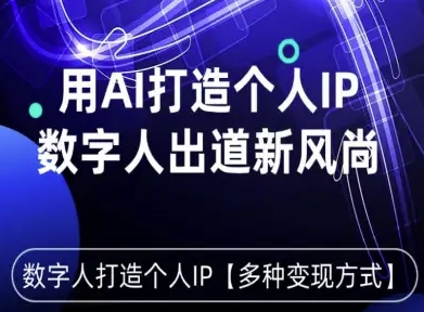 用星幻AI数字人打造个人IP，实现多种变现方式，数字人出道新风尚-α阿尔法Trader