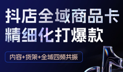 金戈·抖店爆单陪跑课-抖音小店爆单陪跑(更新10月)-α阿尔法Trader