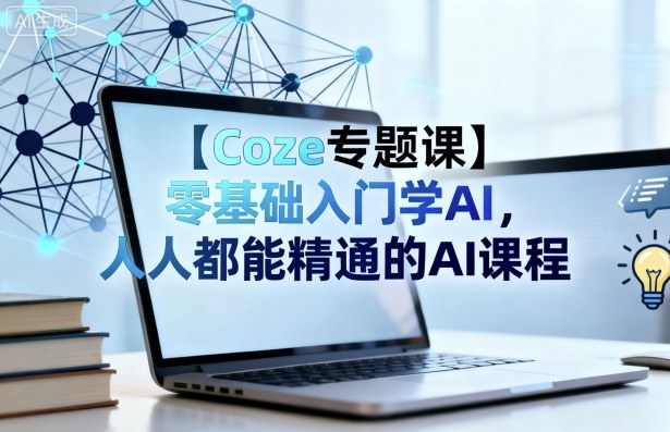 【Coze专题课】零基础入门学AI，人人都能精通的AI课程-α阿尔法Trader