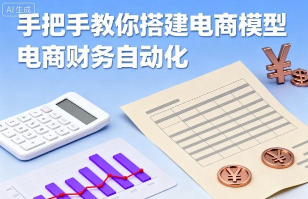 手把手教你搭建电商模型-电商财务自动化-α阿尔法Trader