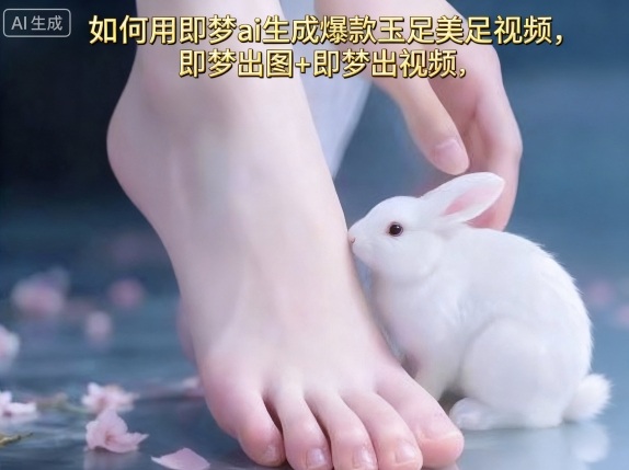 如何用即梦ai生成爆款玉足美足视频，即梦出图+即梦出视频，快速涨粉-α阿尔法Trader