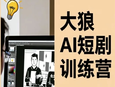 大狼AI短剧训练营-短剧课程(更新中)-α阿尔法Trader