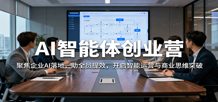 AI智能体创业营：聚焦企业AI落地，助全员提效，开启智能运营与商业思维突破-α阿尔法Trader