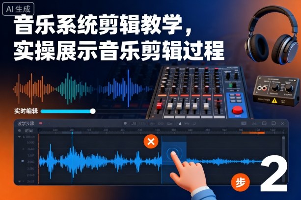 音乐系统剪辑教学，实操展示音乐剪辑过程-α阿尔法Trader