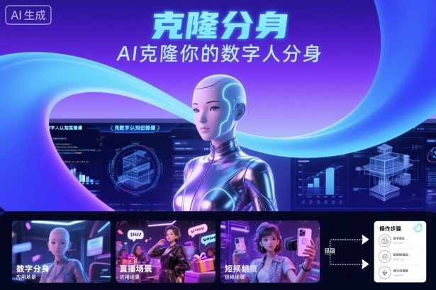 AI数字人认知实操课，克隆你的数字人分身-α阿尔法Trader