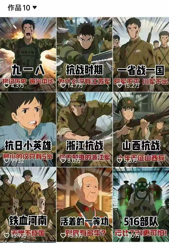 图片[2]-动漫历史类视频制作全流程，学文案撰写、分镜提示词，掌握动漫图生成+抠图配音剪辑-α阿尔法Trader